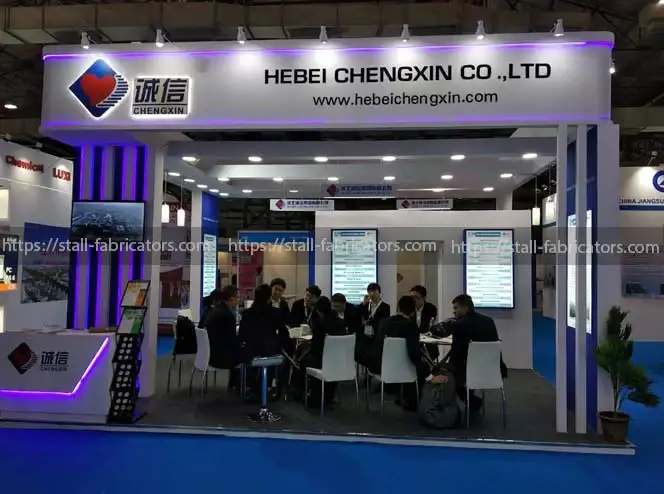 Exhibition Stall for Chemspec India 2019 show Exhibition Stall for Hebei Chengxin co. Ltd